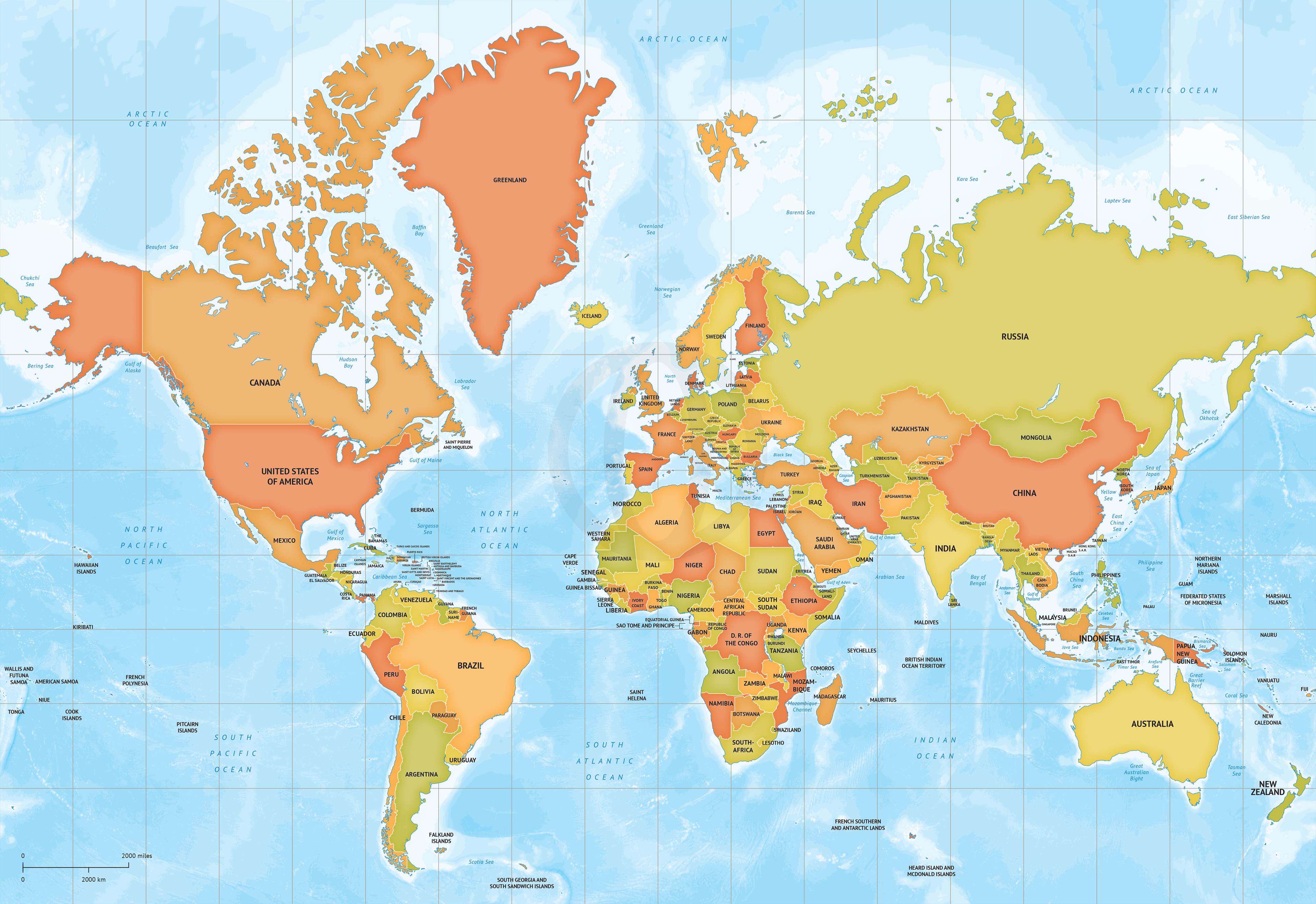 World Map Wallpapers, Pictures, Images