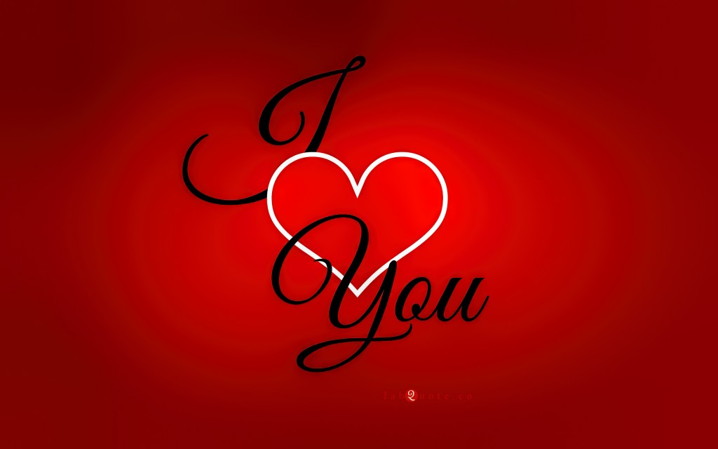 Valentine's Day Card -  I Love You