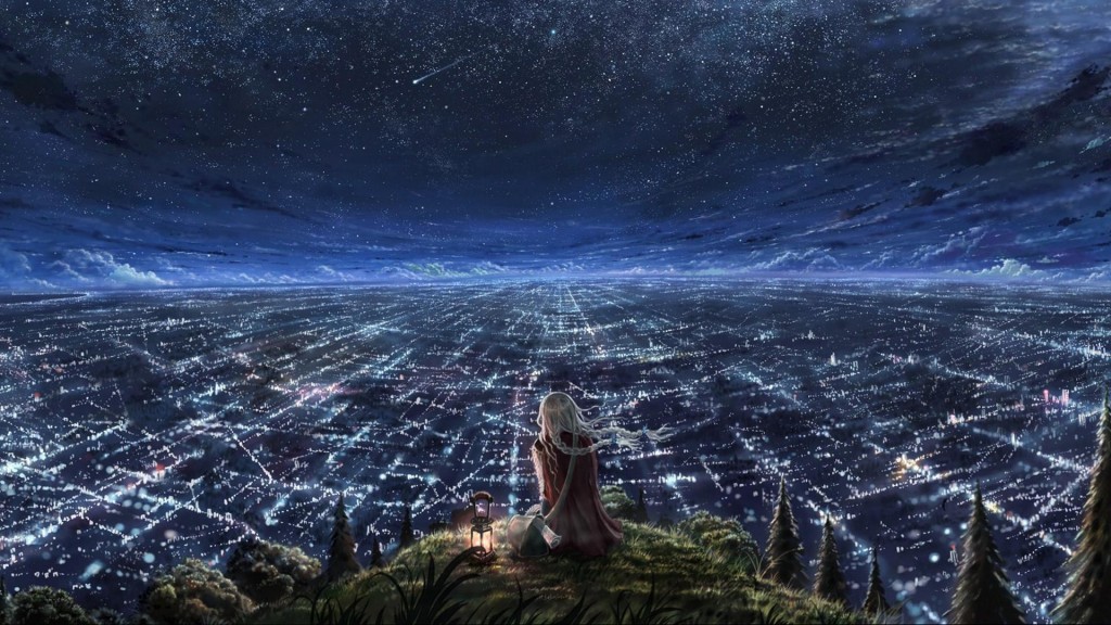 Fantasy City View Wallpaper