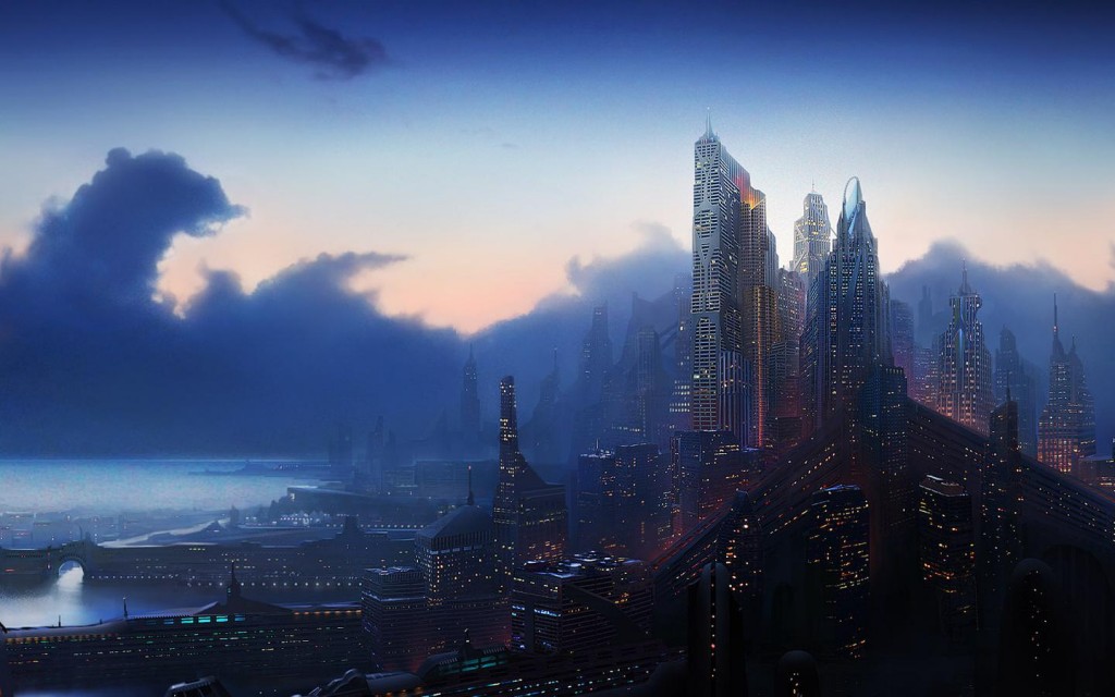 Fantasy City Background