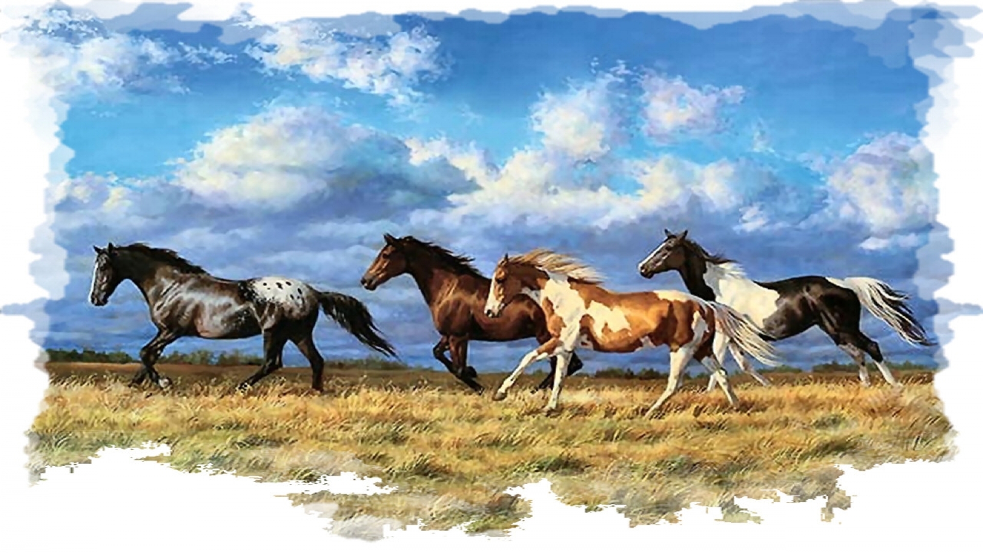 Horse Painting Wallpapers, Pictures, Images