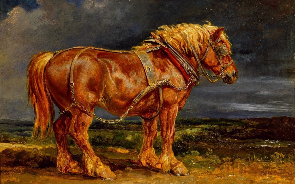 Horse Painting Wallpaper