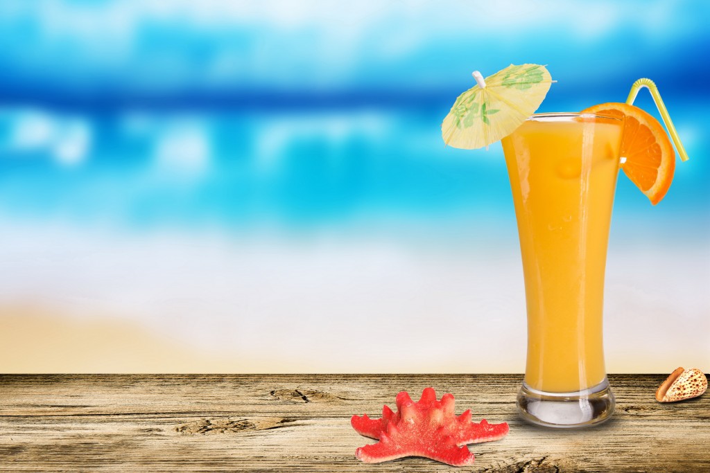 Tropical Cocktail Wallpaper