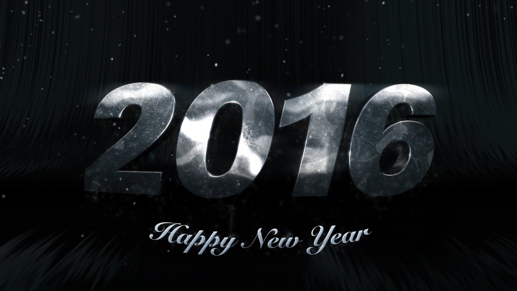 Happy New Year 2016 Full HD Wallpaper 1920x1080