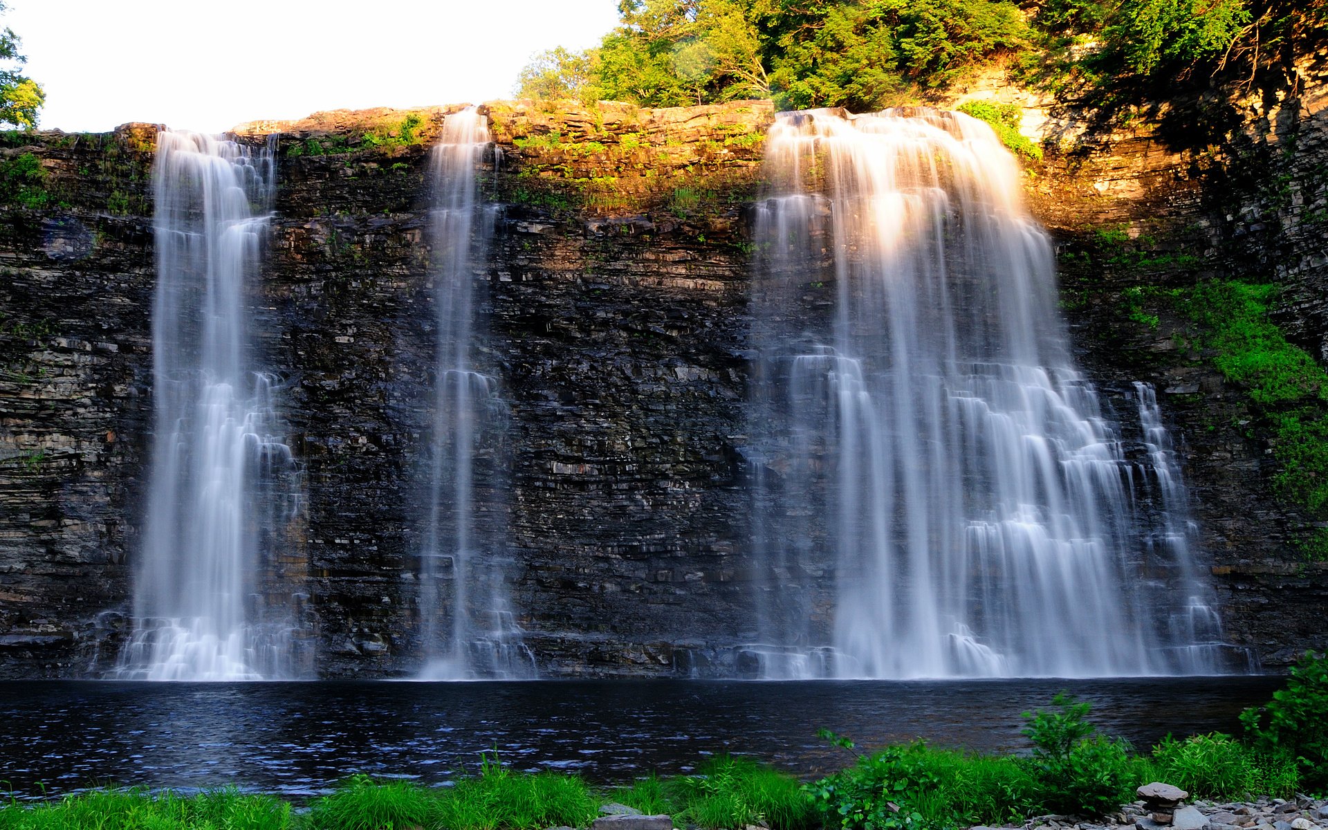 Водопад картинка на рабочий стол. Хайфорс водопад. Красивые водопады. Изображение водопада. Пейзаж водопад.