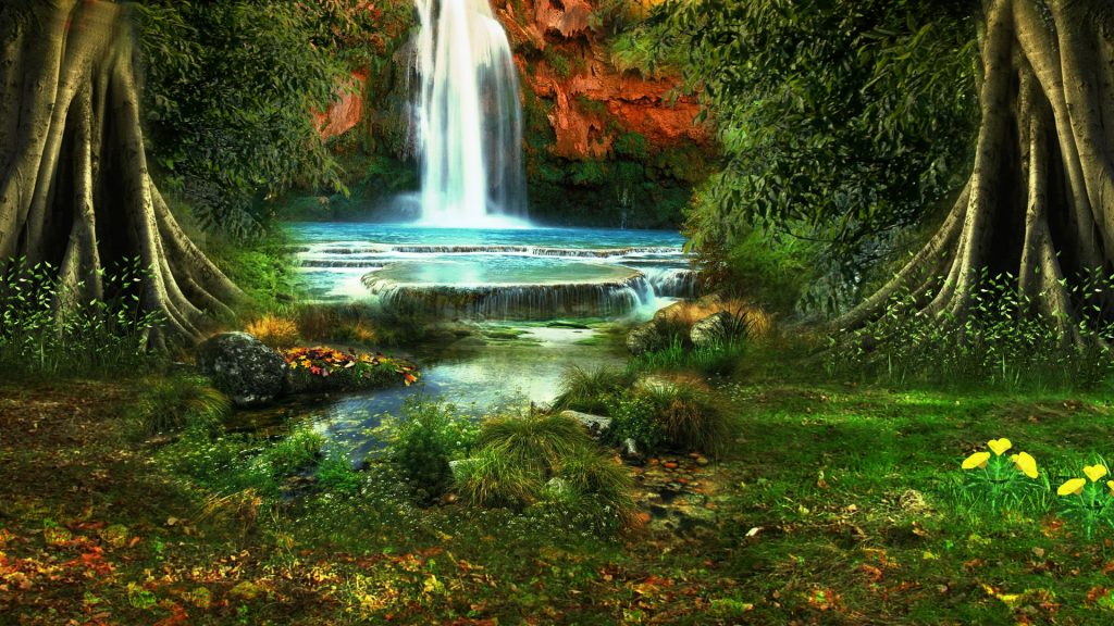 Waterfall Full HD Wallpaper 1920x1080