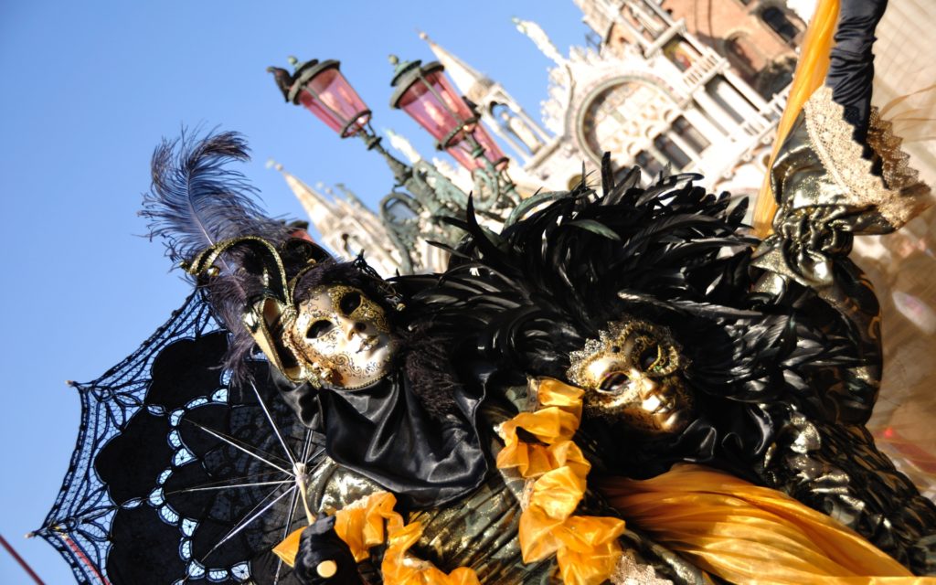 Carnival Of Venice Widescreen Wallpaper