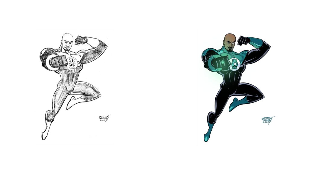 Green Lantern Backgrounds 1920x1080