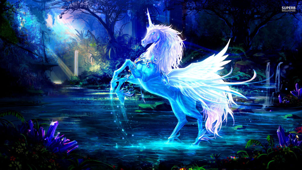 Unicorn Full HD Background