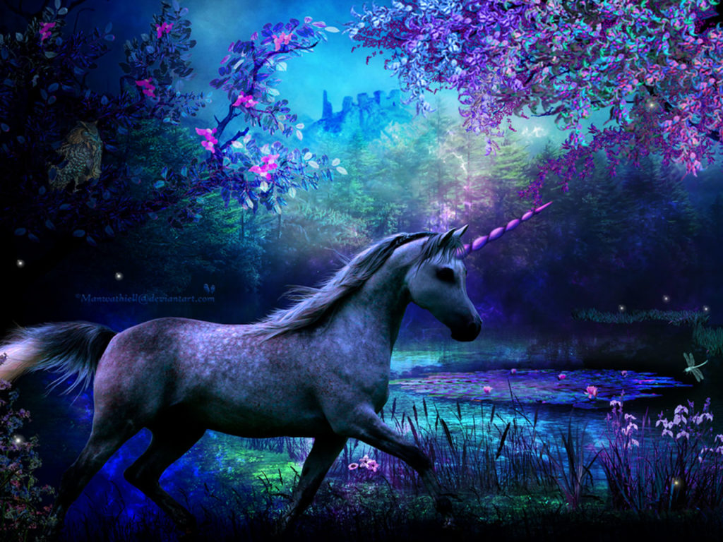 Unicorn Full HD Background