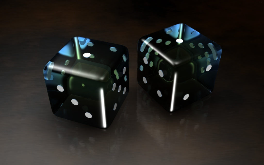 Dice Widescreen Background