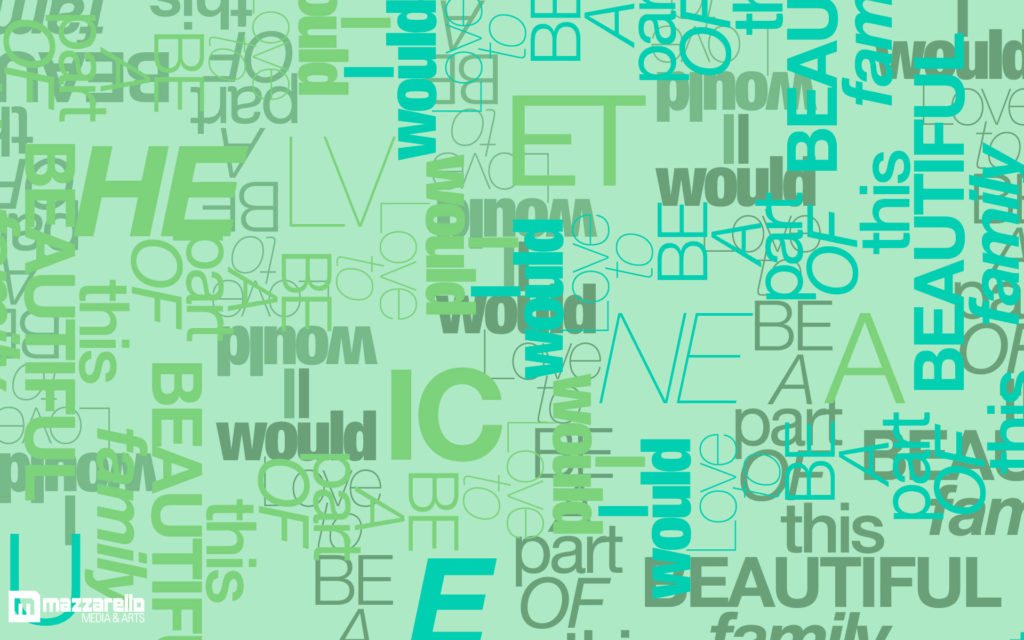 Typography Widescreen Wallpaper