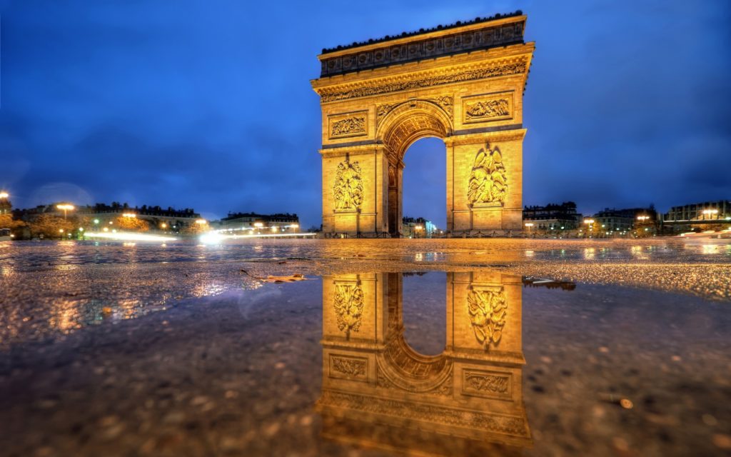 Arc De Triomphe Widescreen Wallpaper 2880x1800