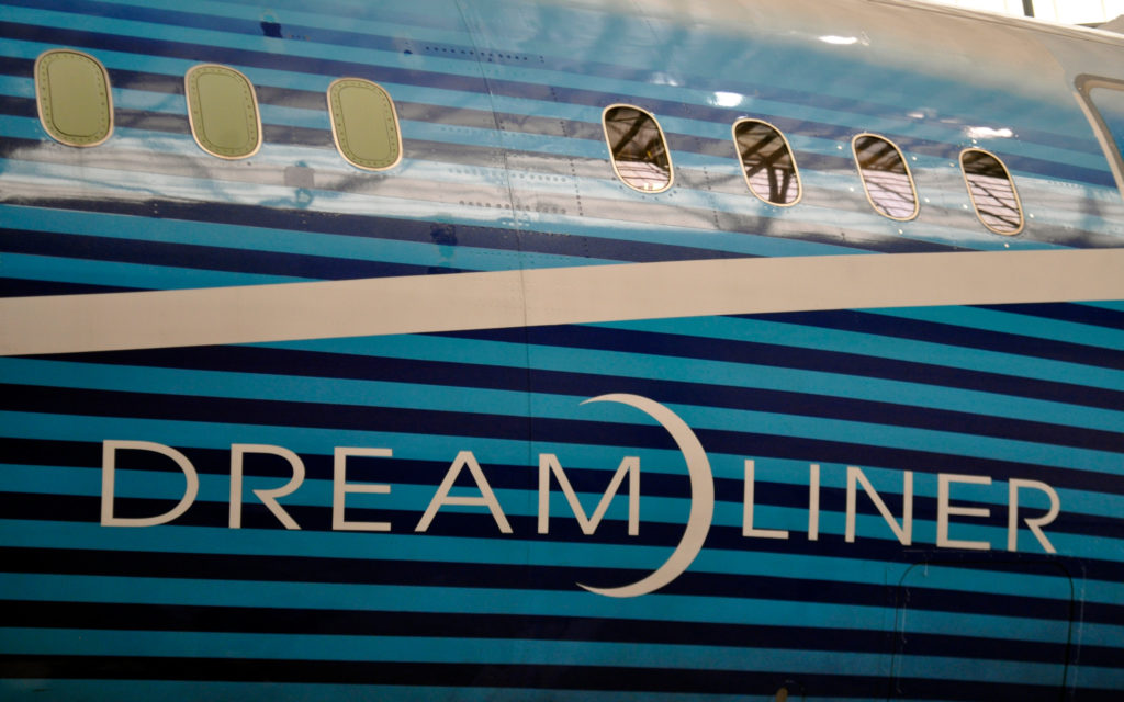Boeing 787 Dreamliner Widescreen Wallpaper
