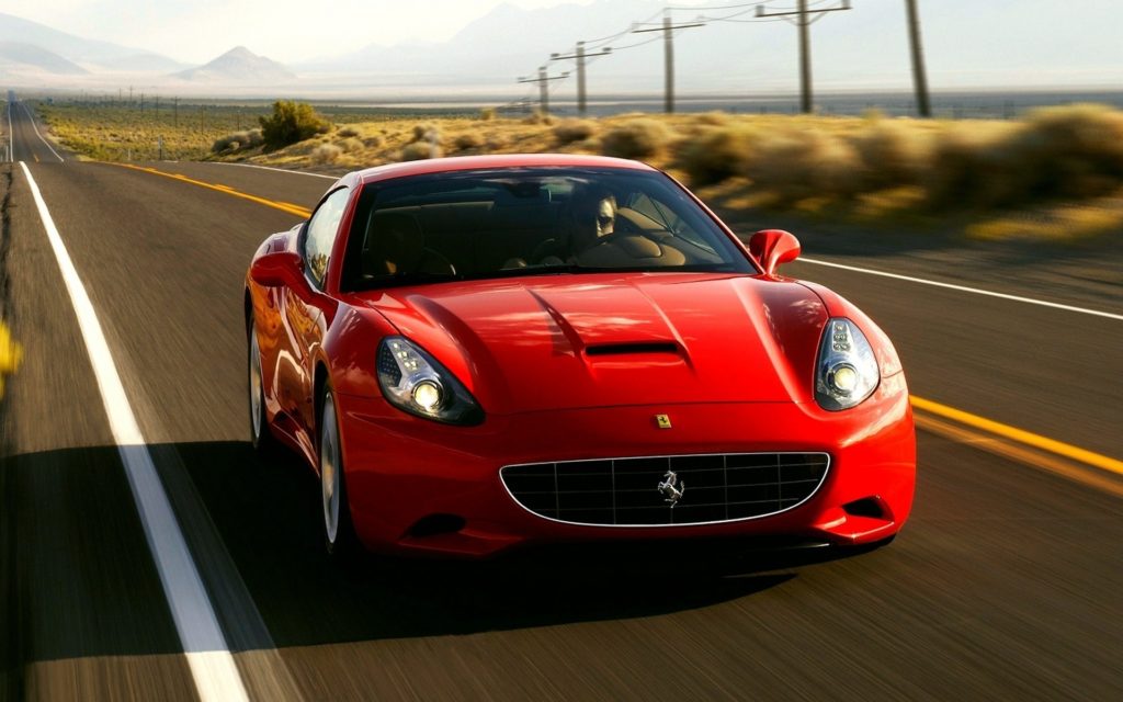 Ferrari California Widescreen Wallpaper