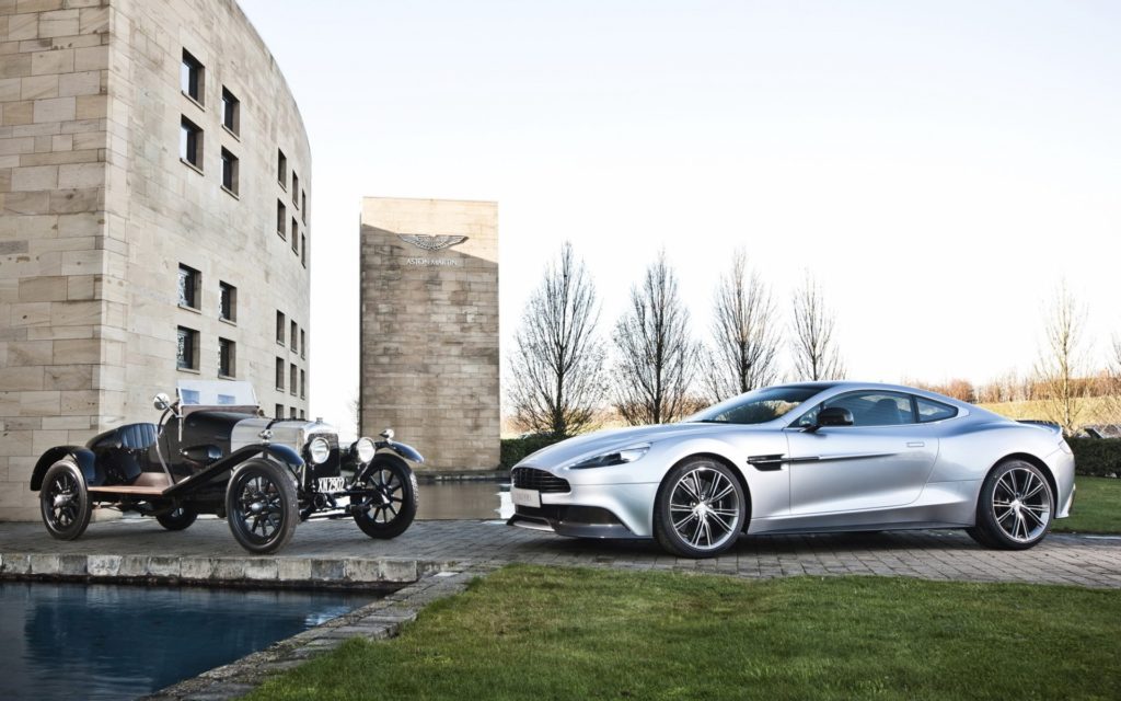 Aston Martin V12 Vantage Widescreen Wallpaper