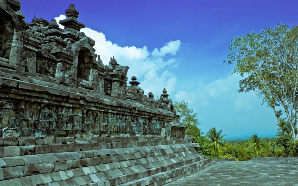 Borobudur Widescreen Wallpaper
