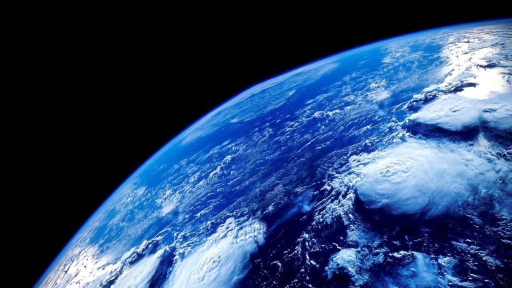 From Space Full HD Wallpaper