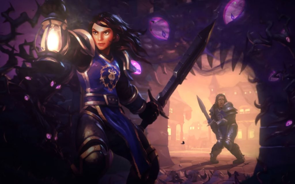 Hearthstone: Heroes Of Warcraft Widescreen Wallpaper