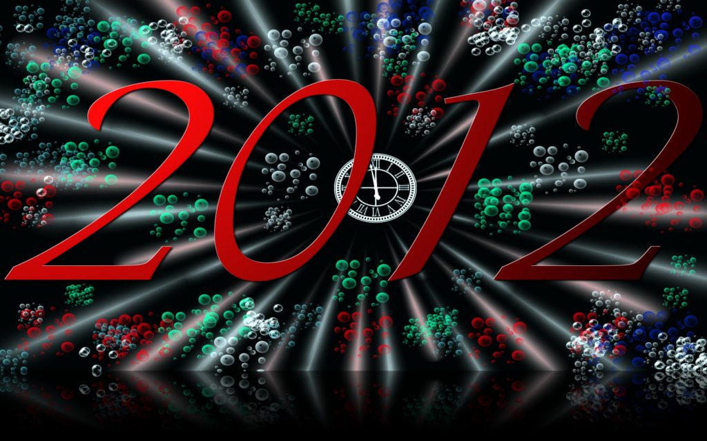 New Year 2012 Widescreen Wallpaper