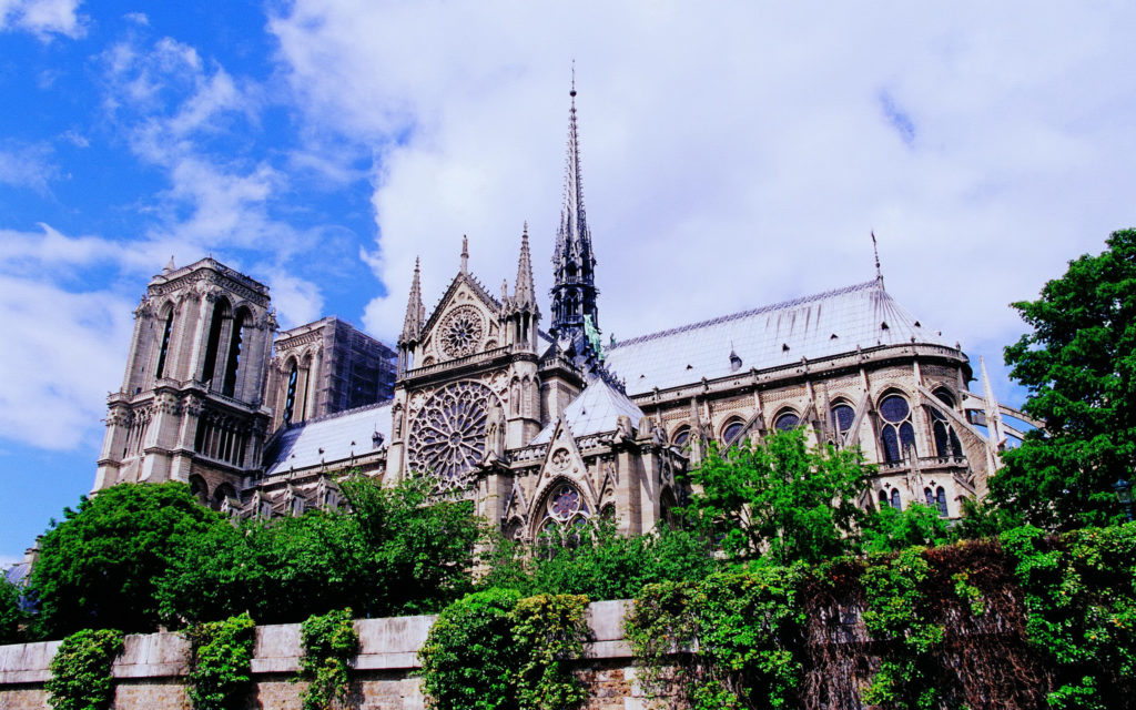 Notre Dame De Paris Widescreen Wallpaper