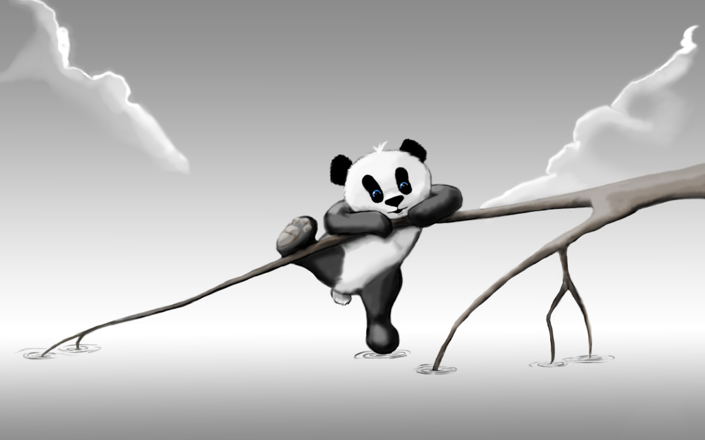 Panda 4K Ultra HD Background
