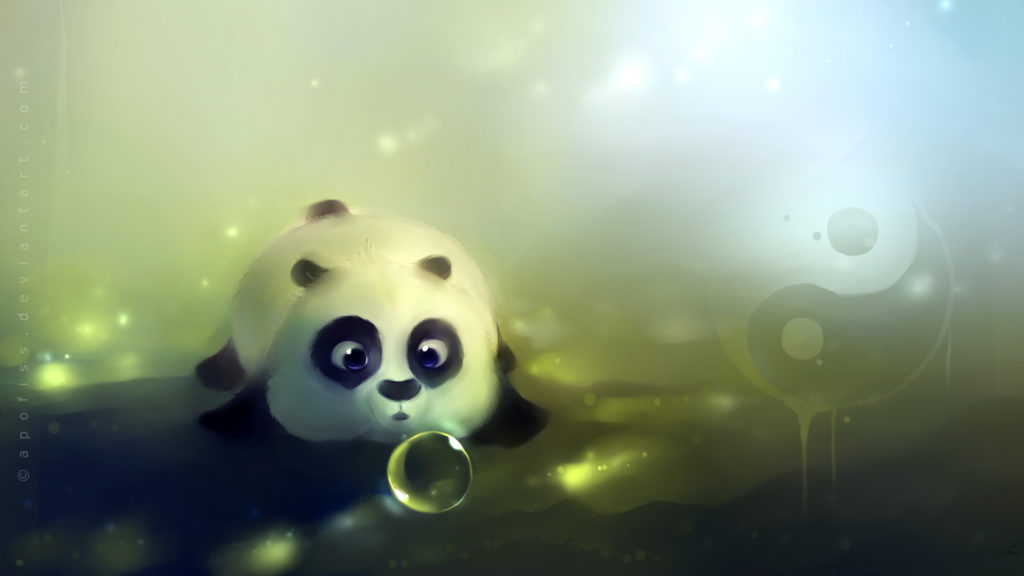 Panda Full HD Background