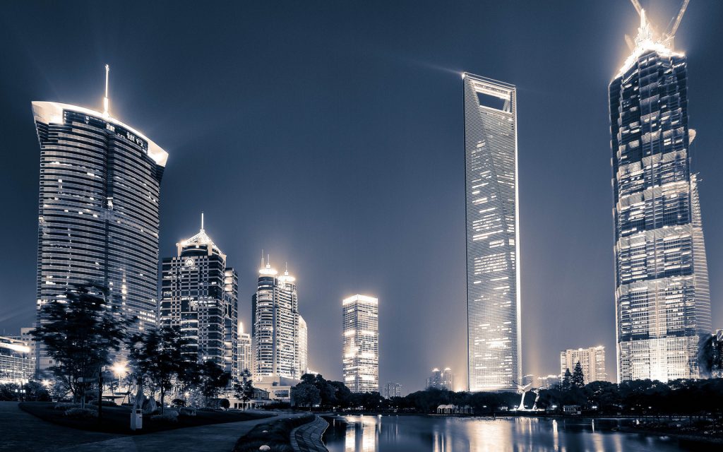 Shanghai Widescreen Background