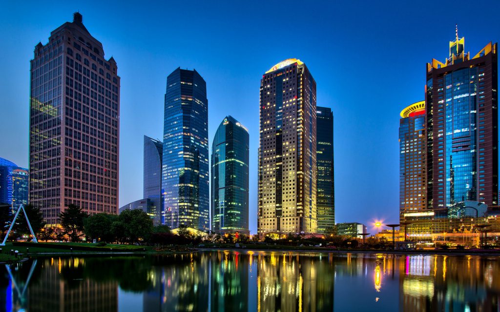 Shanghai Widescreen Background