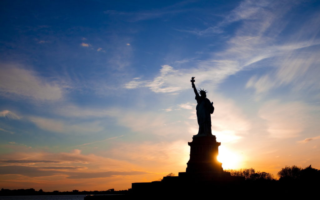 Statue Of Liberty Widescreen Wallpaper