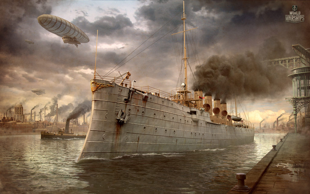 World Of Warships Widescreen Wallpaper