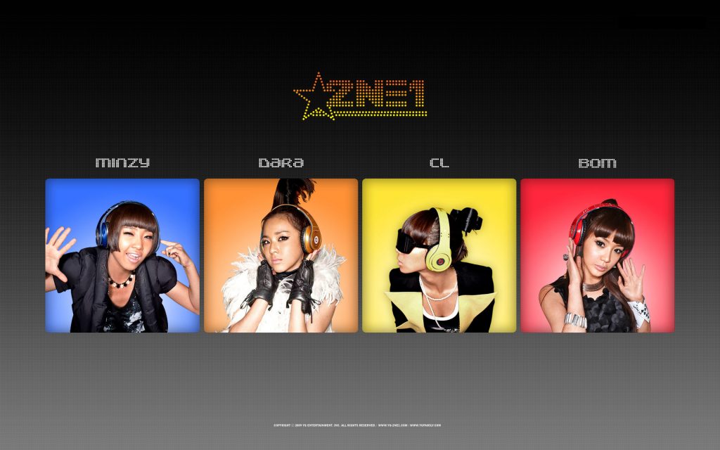 2NE1 Widescreen Wallpaper
