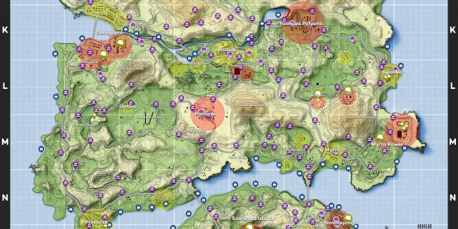 PLAYERUNKNOWN’S BATTLEGROUNDS Maps & Loot Maps
