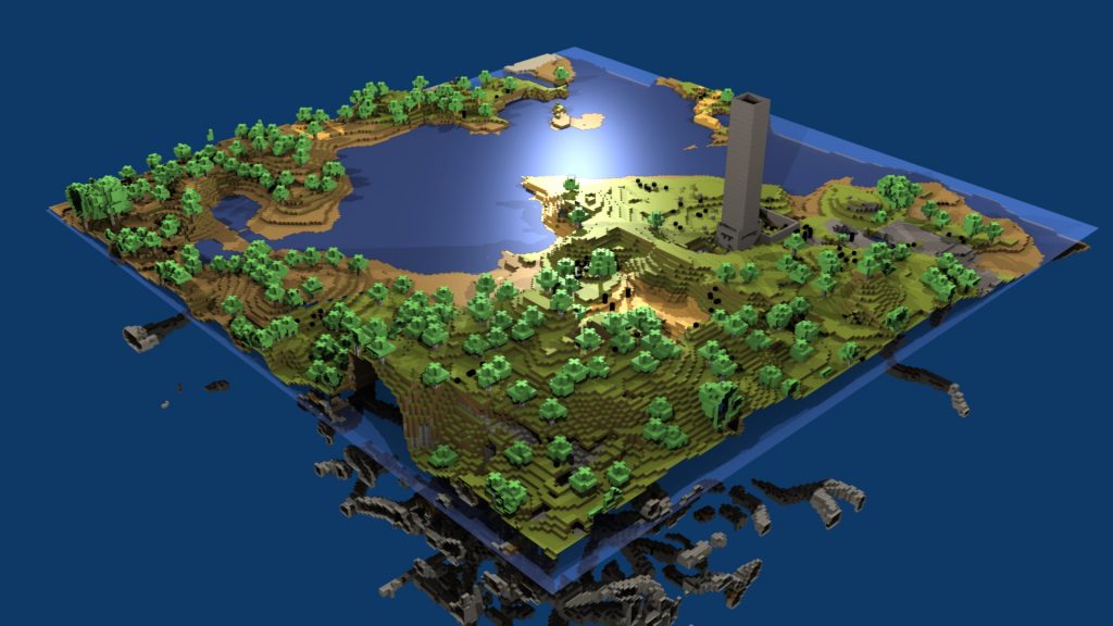 Minecraft Full HD Background