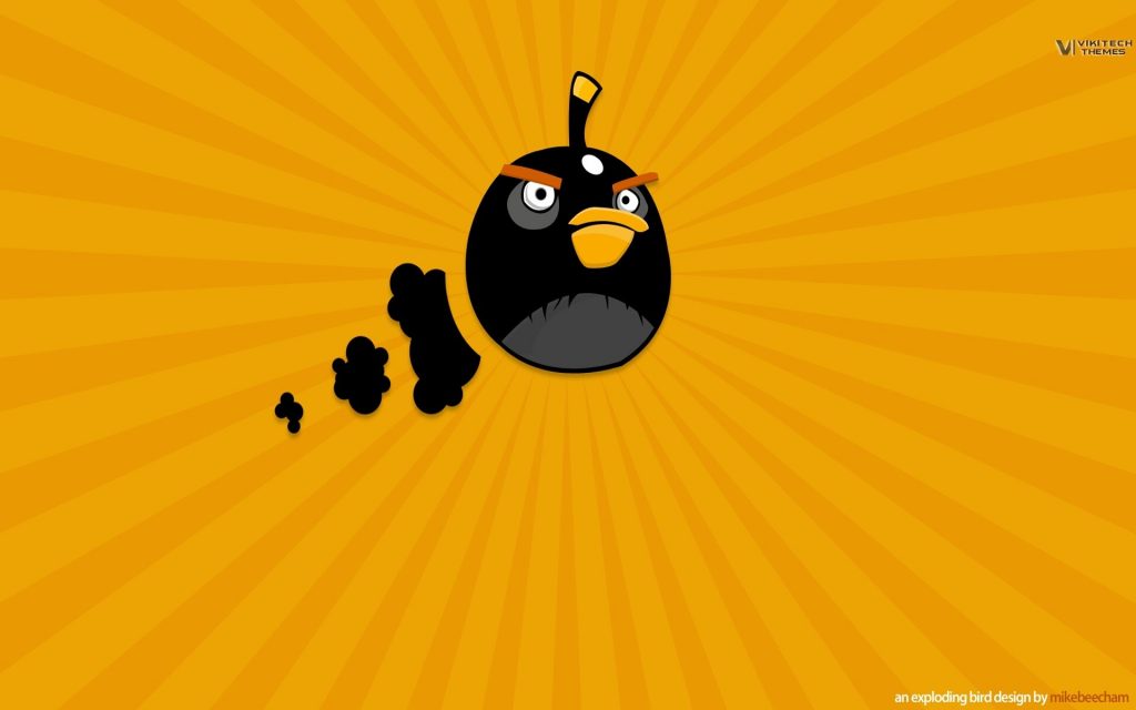 Angry Birds Widescreen Wallpaper
