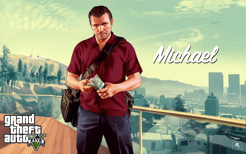Grand Theft Auto V Widescreen Wallpaper