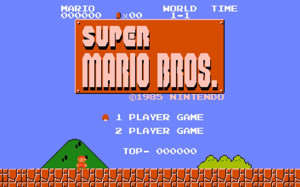 Super Mario Bros. Widescreen Background