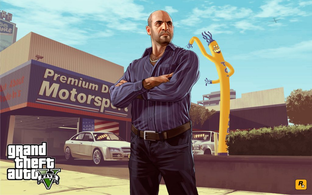 Grand Theft Auto V Widescreen Background