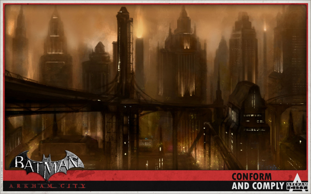 Batman: Arkham City Widescreen Background
