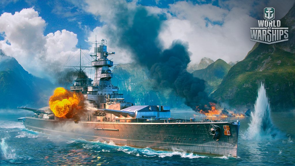 World Of Warships Full HD Background