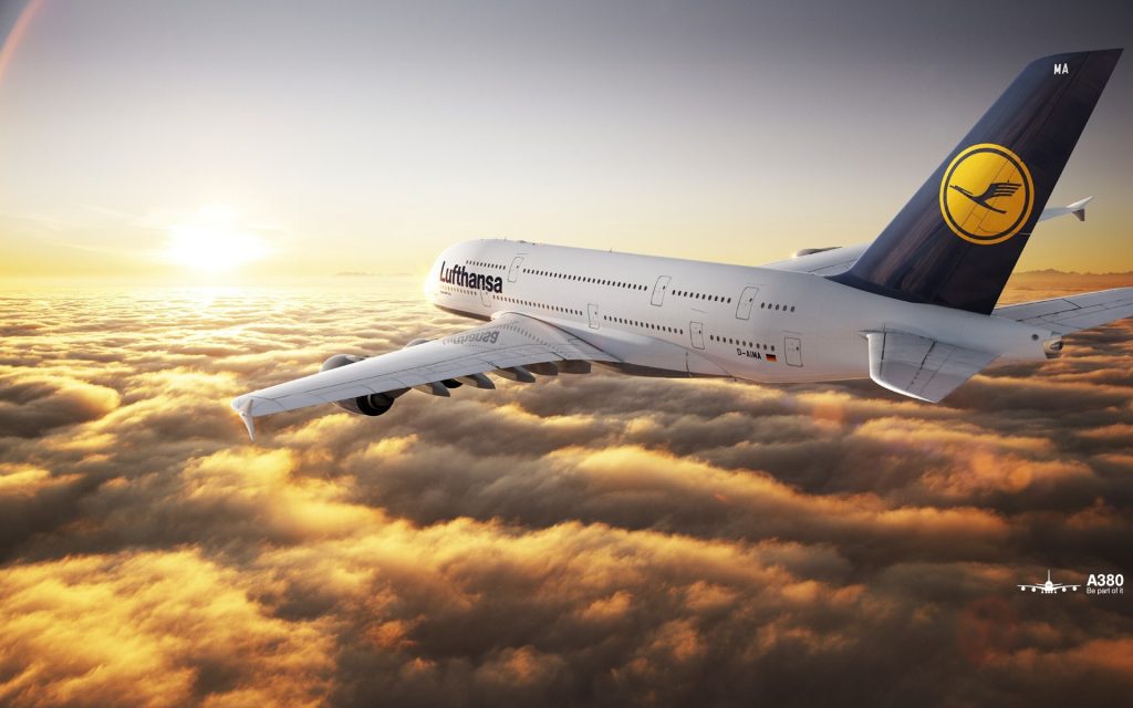 Airbus A380 Widescreen Wallpaper