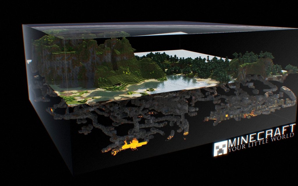 Minecraft HD Widescreen Wallpaper