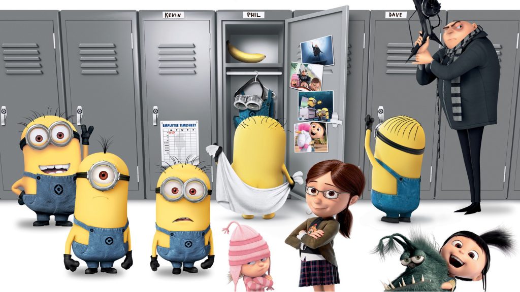 Despicable Me 2 Full HD Background