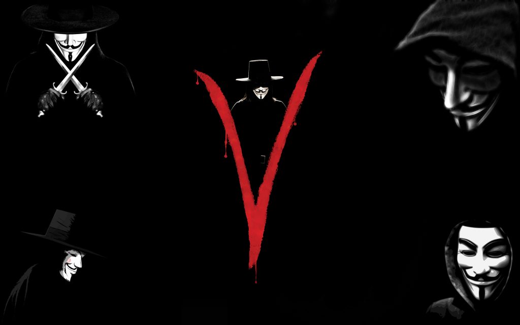 V For Vendetta Widescreen Wallpaper