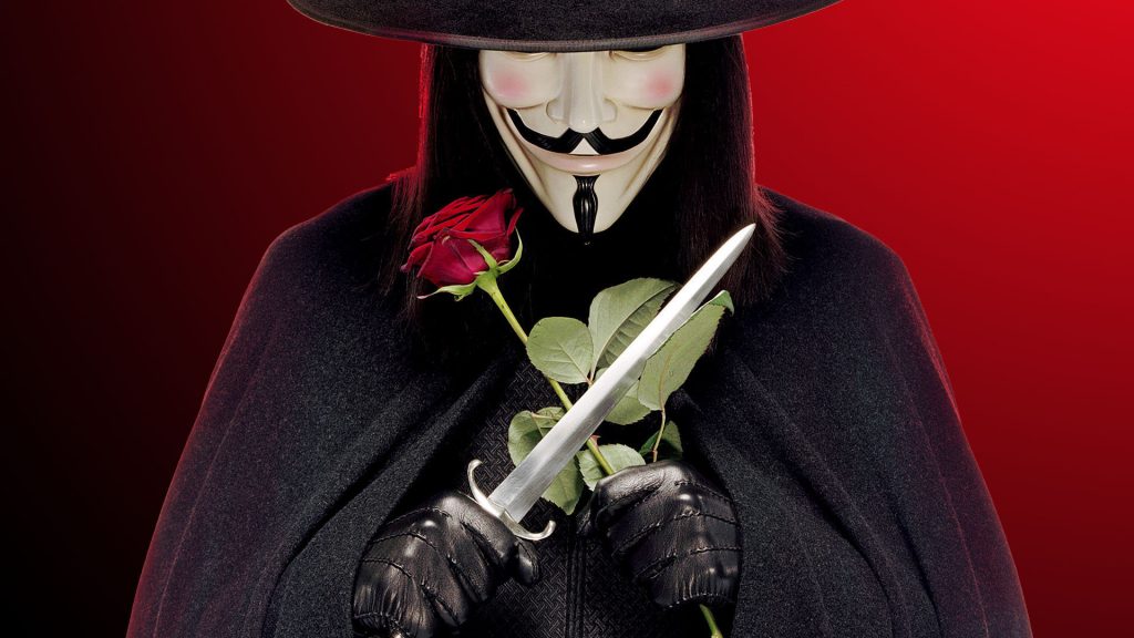 V For Vendetta Full HD Wallpaper