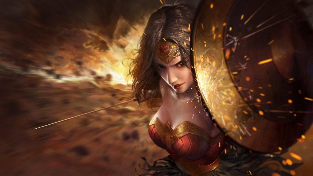 Wonder Woman Full HD Background