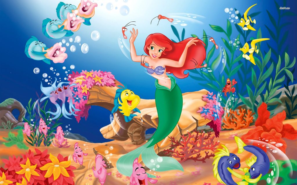 The Little Mermaid Widescreen Wallpaper