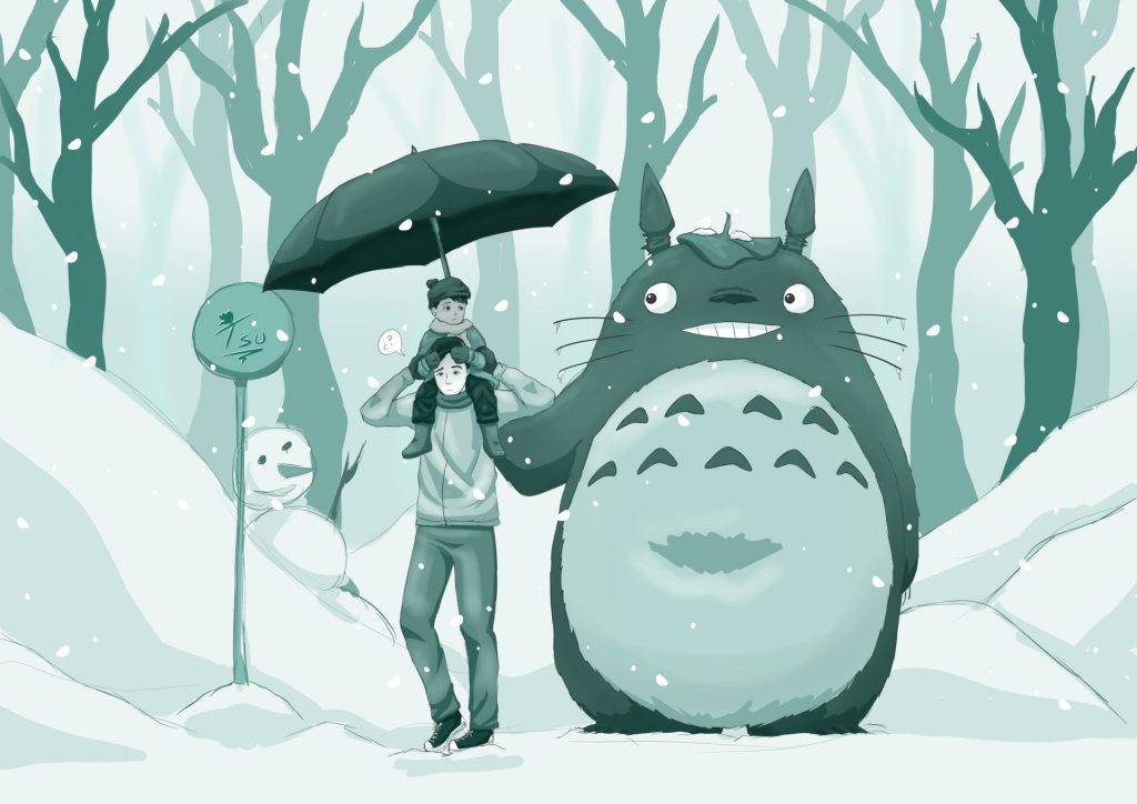 My Neighbor Totoro Background