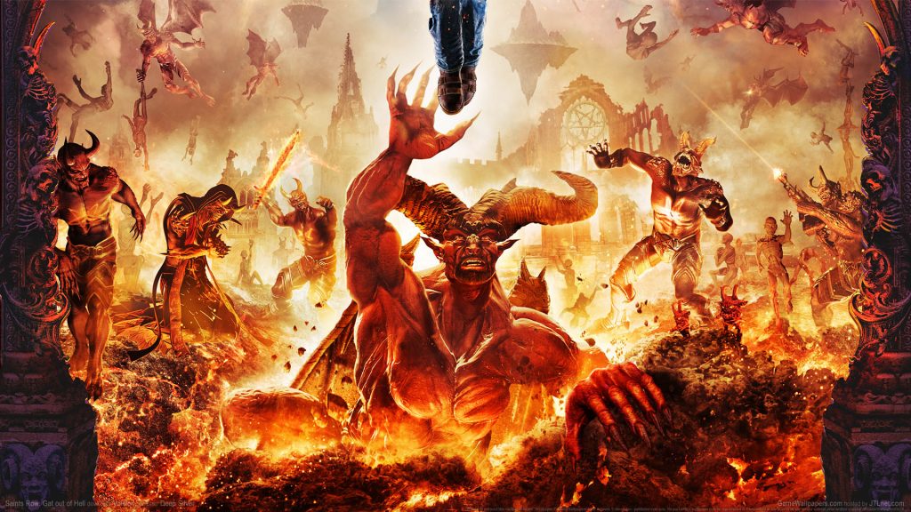 Saints Row: Gat Out Of Hell Full HD Wallpaper