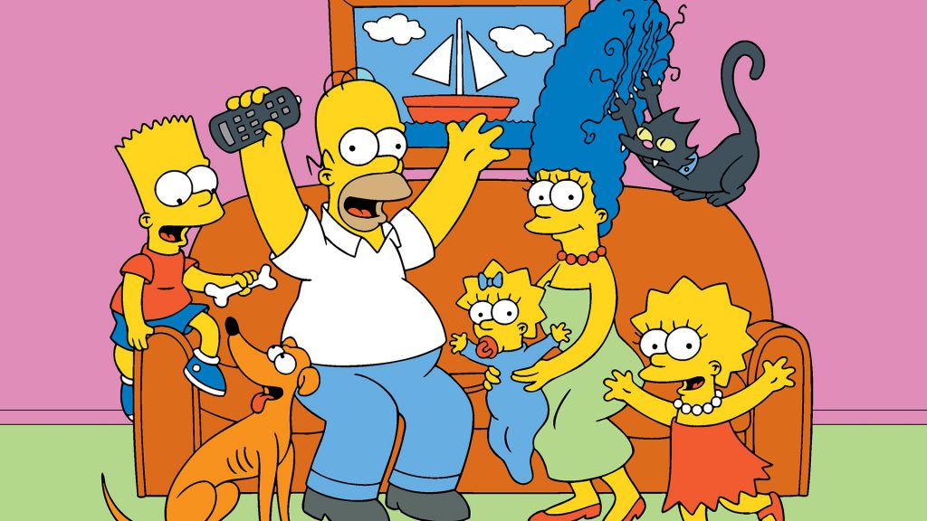 The Simpsons HD Full HD Background